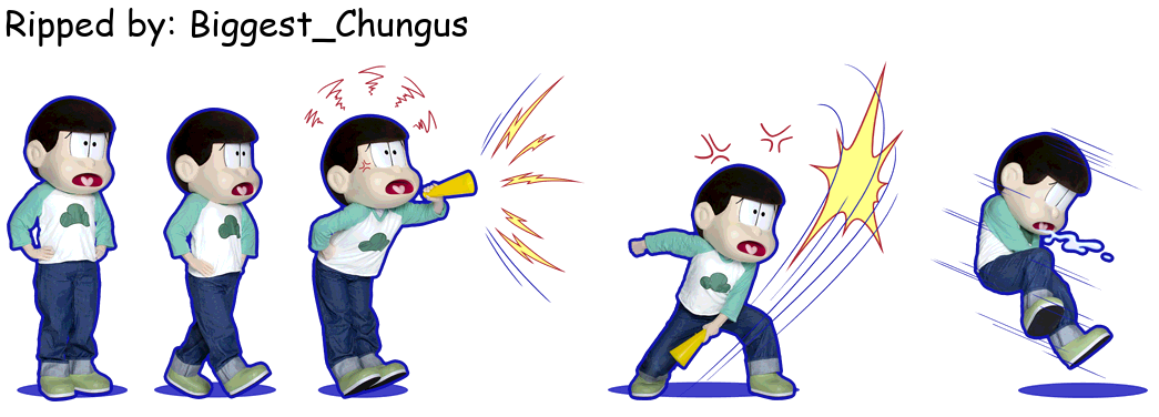 Osomatsu-san Hesokuri Wars: Battle of the NEETs - Choromatsu (Mascots)