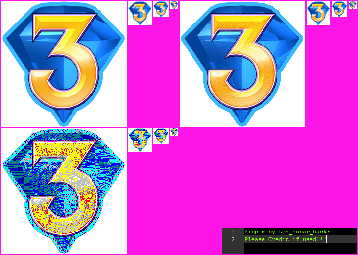 Bejeweled 3 - Application Icons