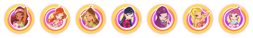 Winx Club: Stella's Date (RUS) - Character Icons