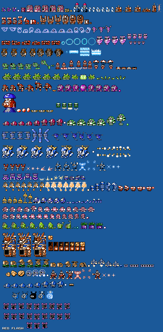 Mega Man Customs - MMV Enemies (NES-Style)