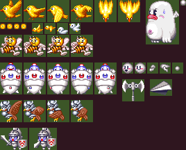 Kyuiin (JPN) - Level 1 Enemies