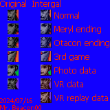 Metal Gear Solid - Save Data Icons