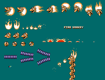 Fire Snakey (NES-Style)