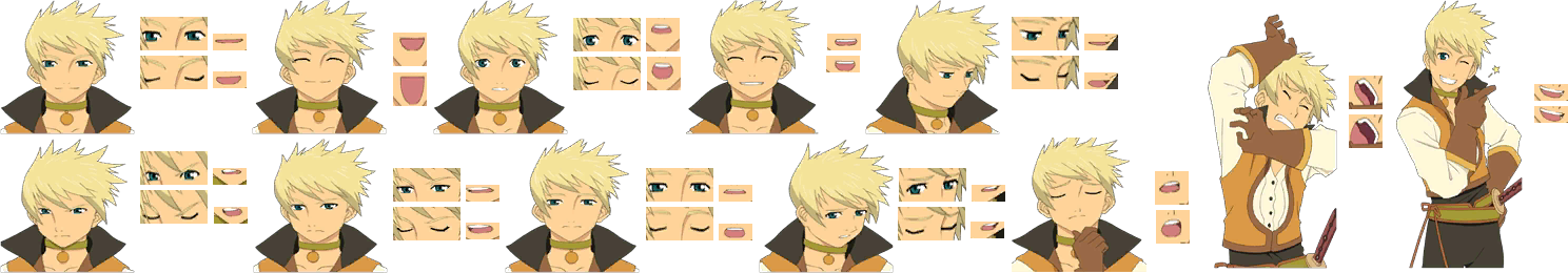 The Spriters Resource - Full Sheet View - Tales of the Abyss - Guy Cecil