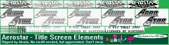 Title Screen Elements