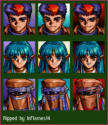 Brandish VT - Character Portraits