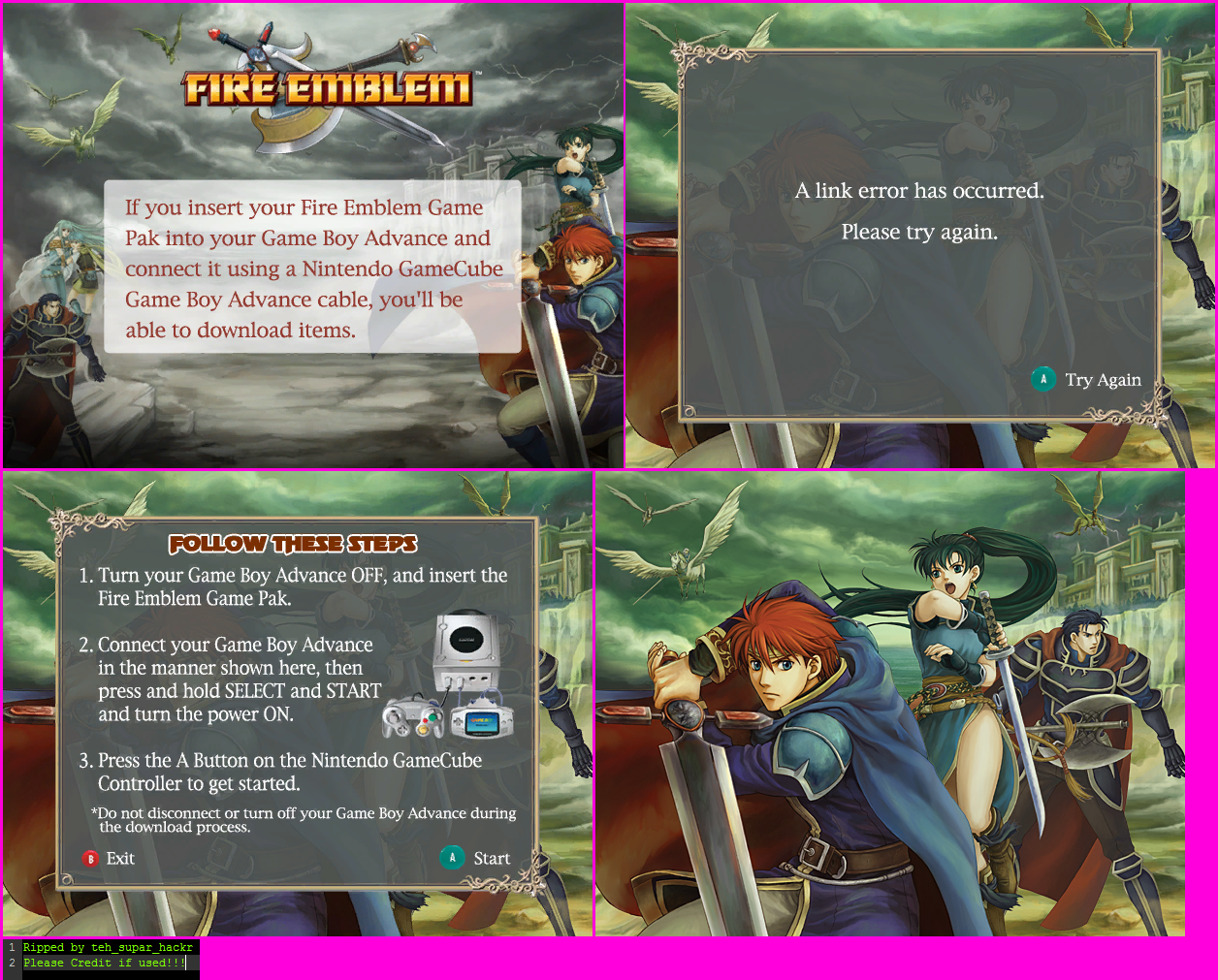 Fire Emblem Download Screen