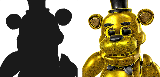 Five Nights at Freddy's AR: Special Delivery - Golden Freddy