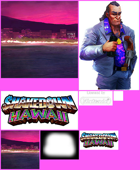 Shakedown: Hawaii - Wii Menu Banner & Icon