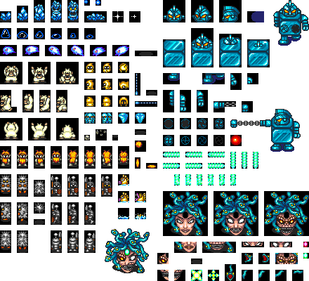 Neutopia II - Enemies (Tundra)