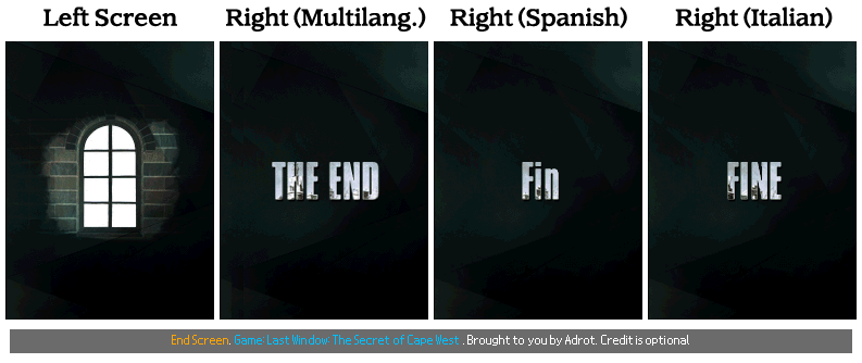 End Screen