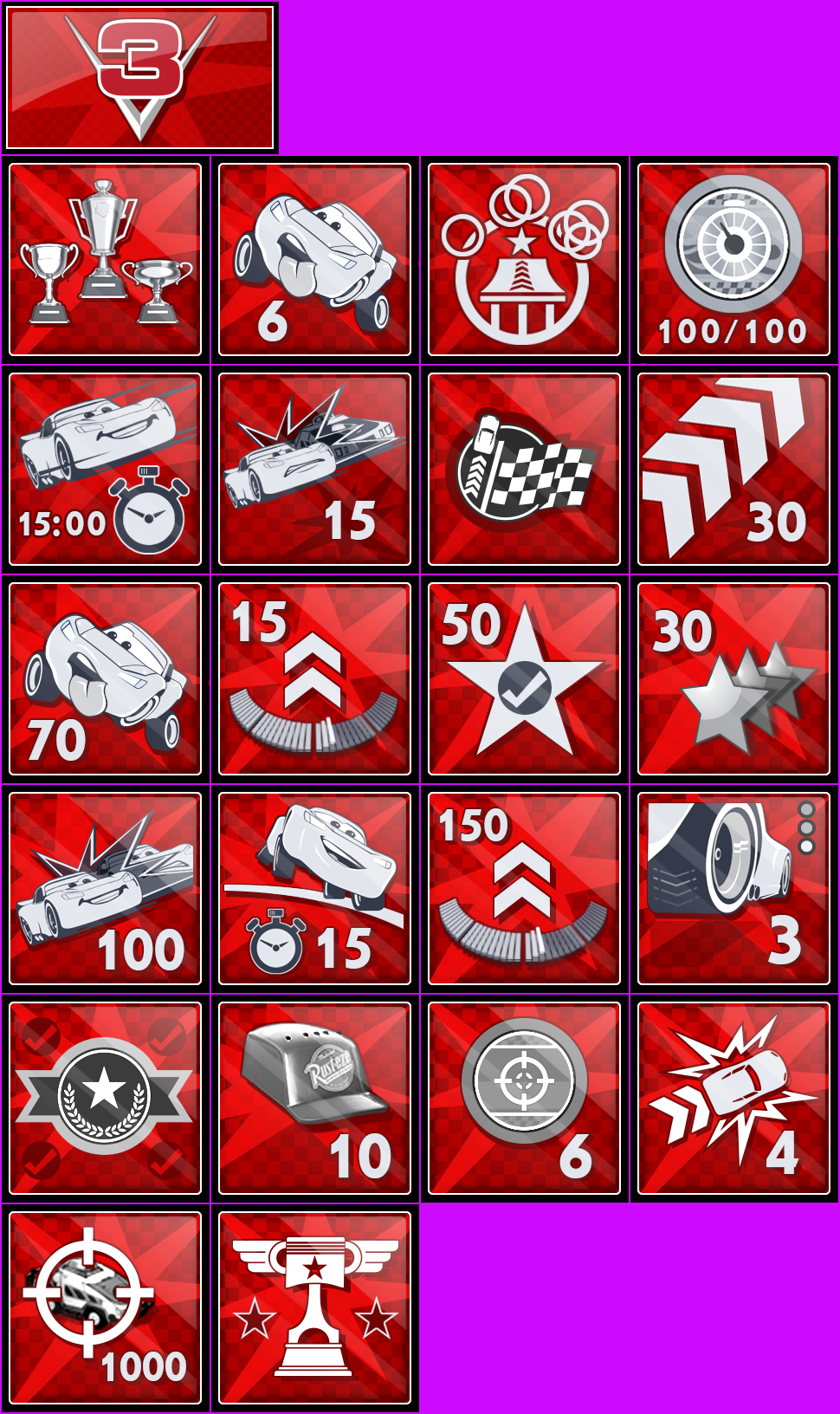 Trophy Banner & Icons