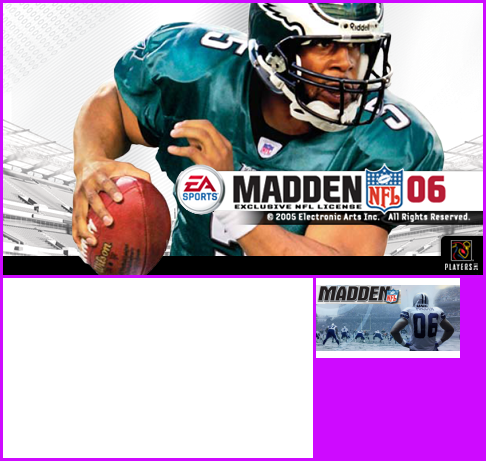 Madden NFL 06 - Game Banner & Icon