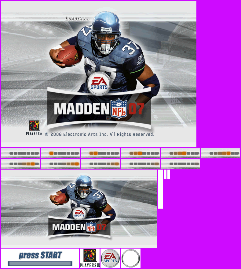 Madden NFL 07 - Title Screen