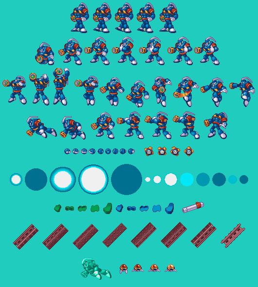 Mega Man 8 - Grenade Man