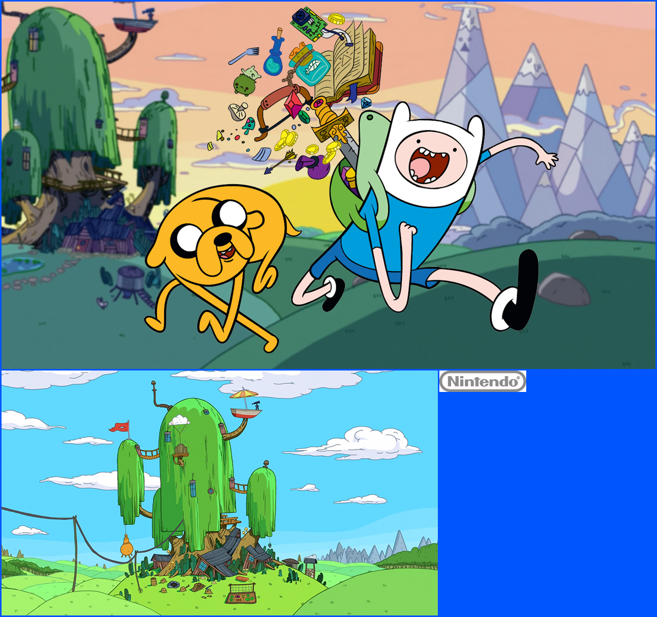 Adventure Time: Finn & Jake Investigations - Banners