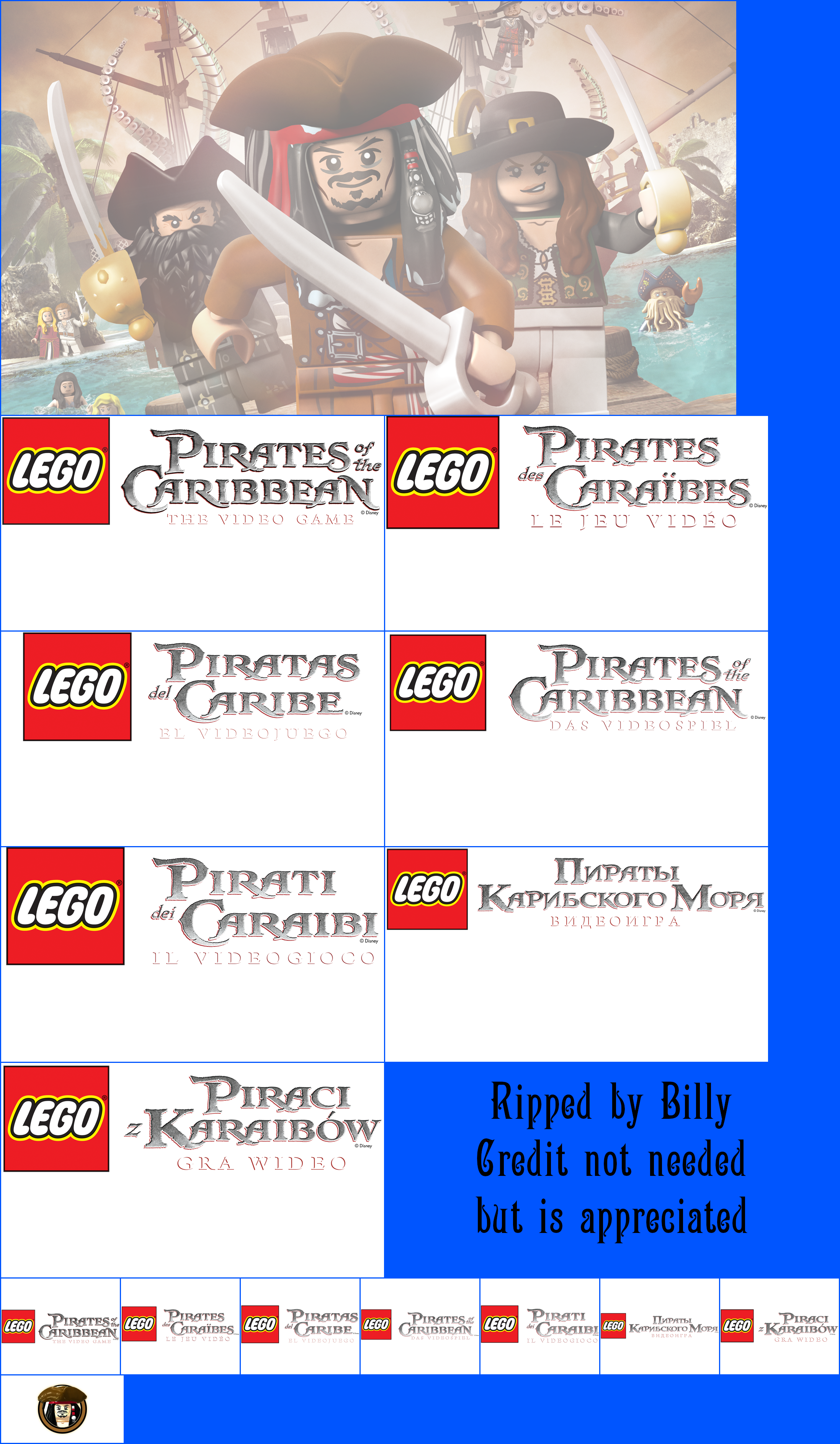 LEGO Pirates of the Caribbean: The Video Game - Game Banner & Icon