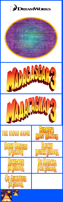 Madagascar 3: The Video Game - HOME Menu Banner & Icon