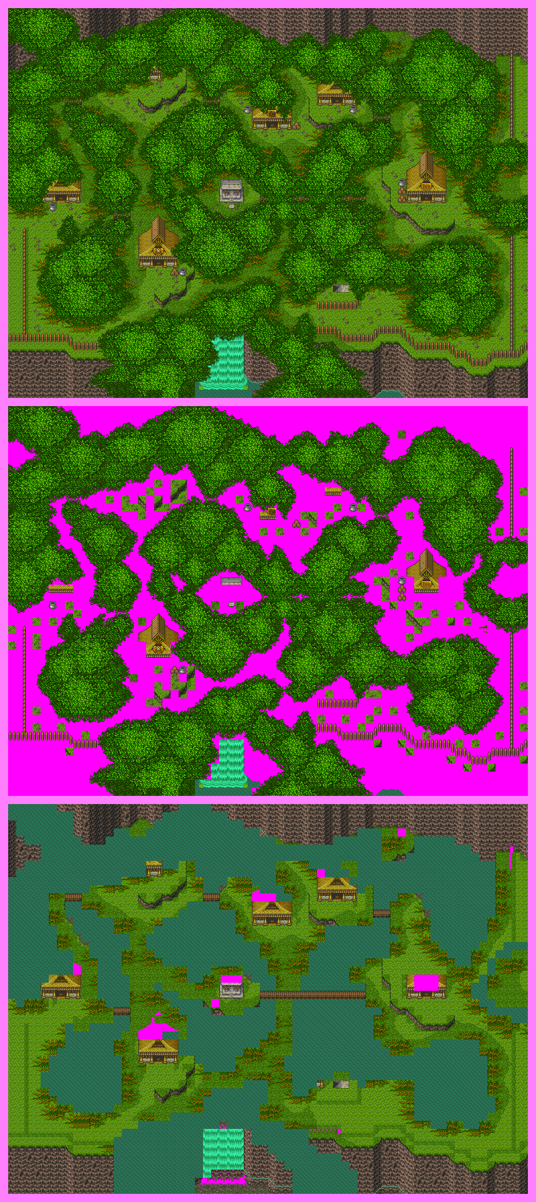 Blue Lake Village (Exterior, Overgrown)