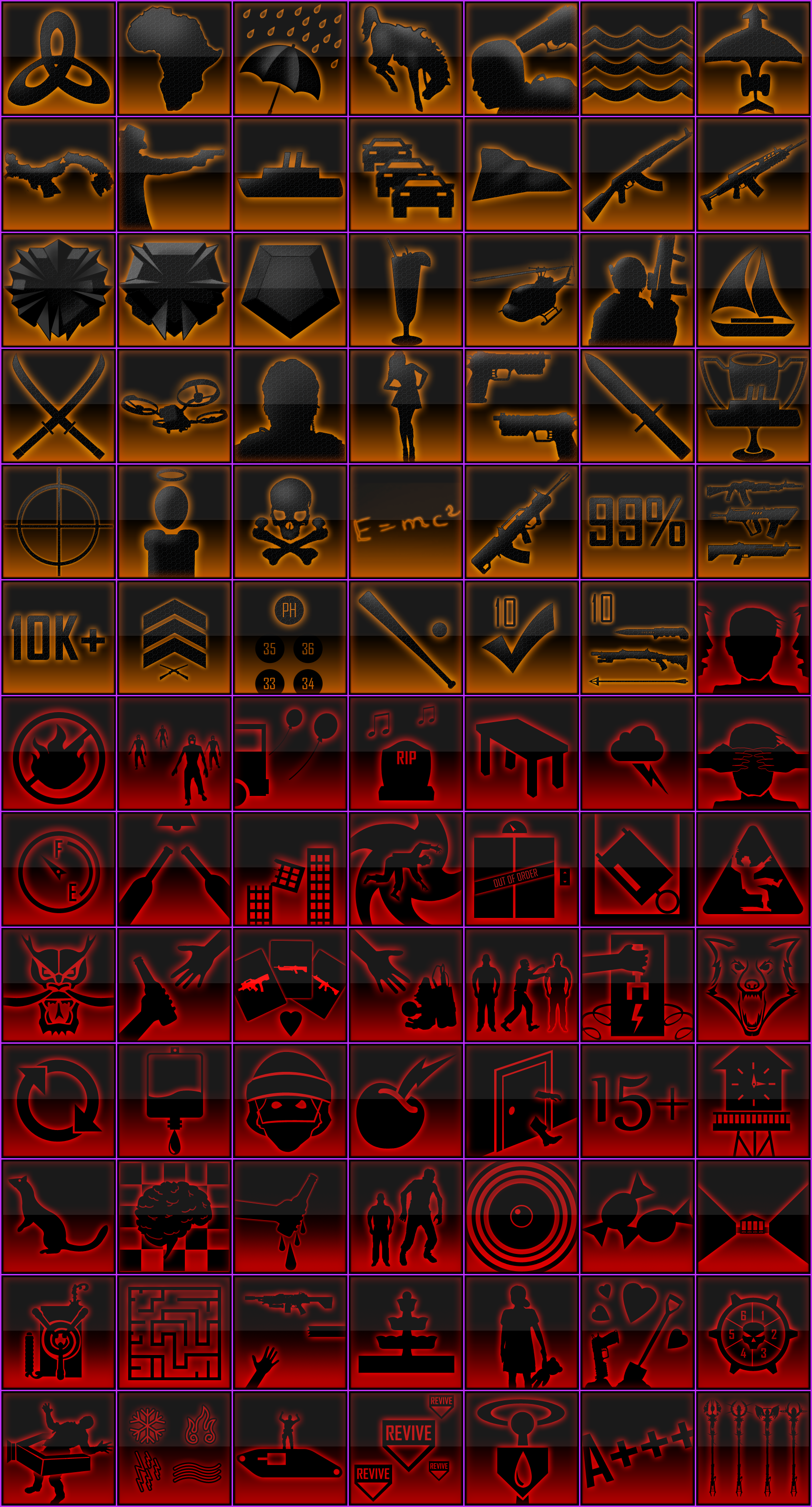 Call of Duty: Black Ops II - Trophy Icons