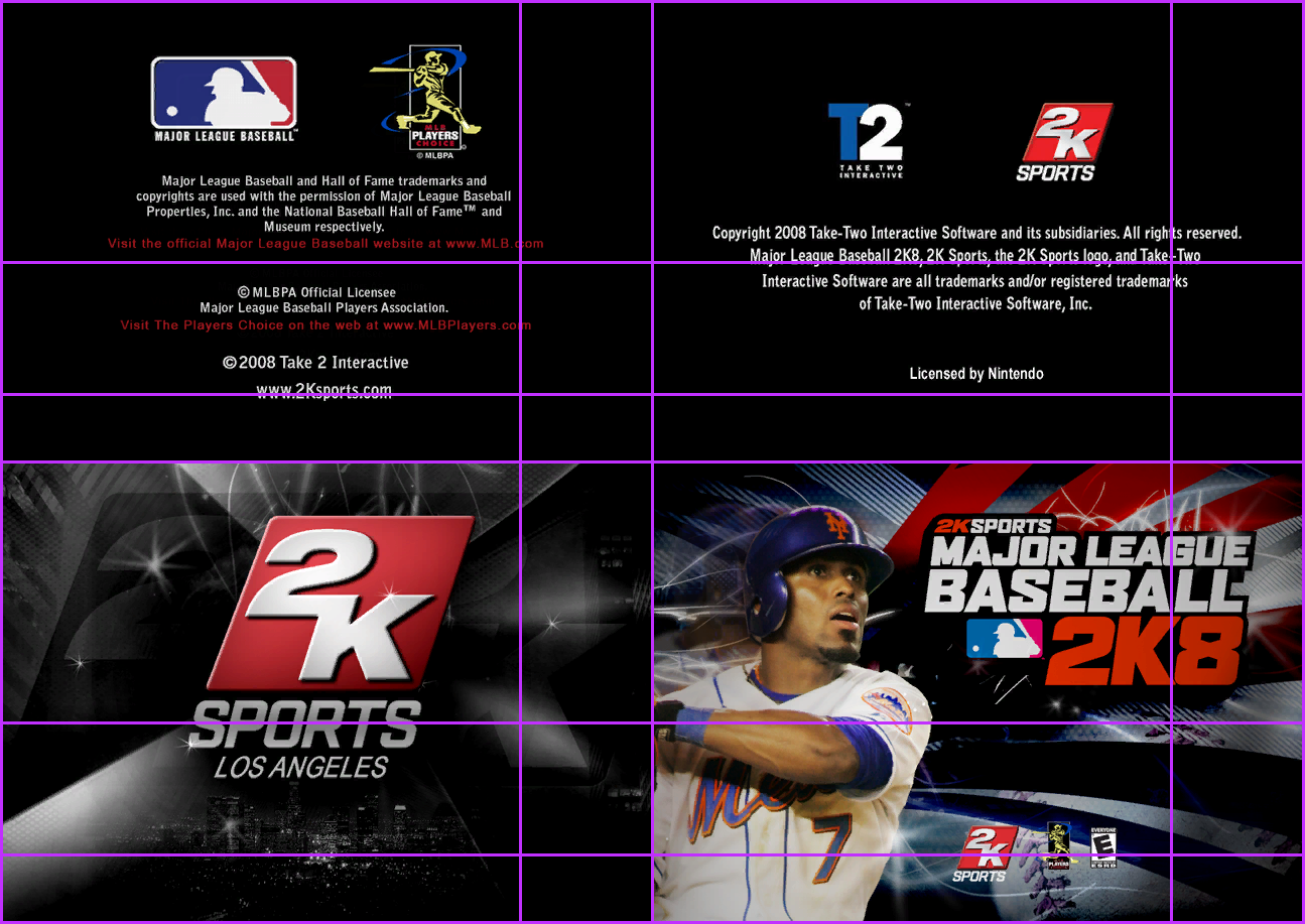 Major League Baseball 2K8 - Copyright & Title Screens