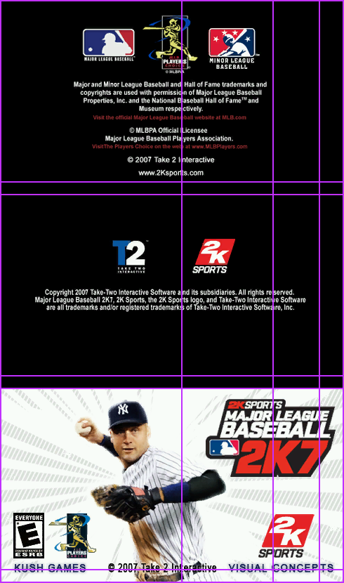 Major League Baseball 2K7 - Copyright & Title Screens