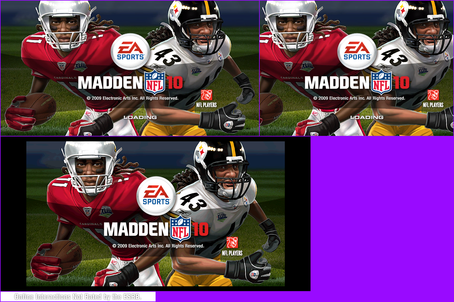 Madden NFL 10 - Title Screen