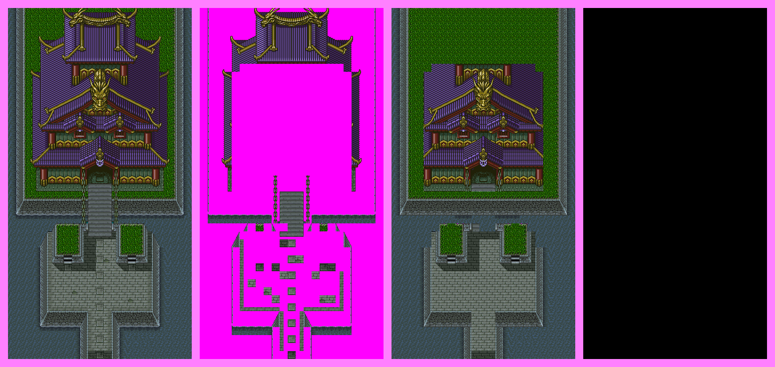 Tengai Makyou Zero / Far East of Eden Zero (JPN) - Royal Dragon Castle 5 (Exterior)