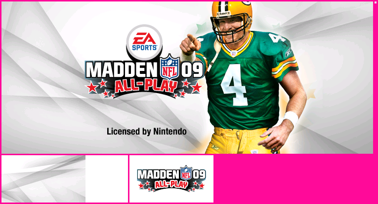 Madden NFL 09 All-Play - Wii Menu Banner & Icon