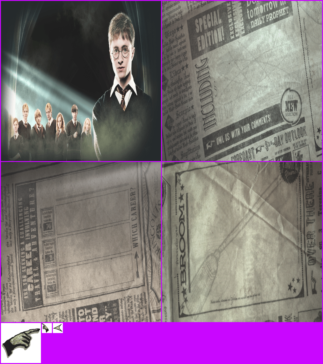 Harry Potter and the Order of the Phoenix - Title Screen & Main Menu