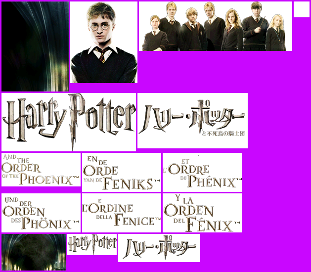 Harry Potter and the Order of the Phoenix - Wii Menu Banner & Icon