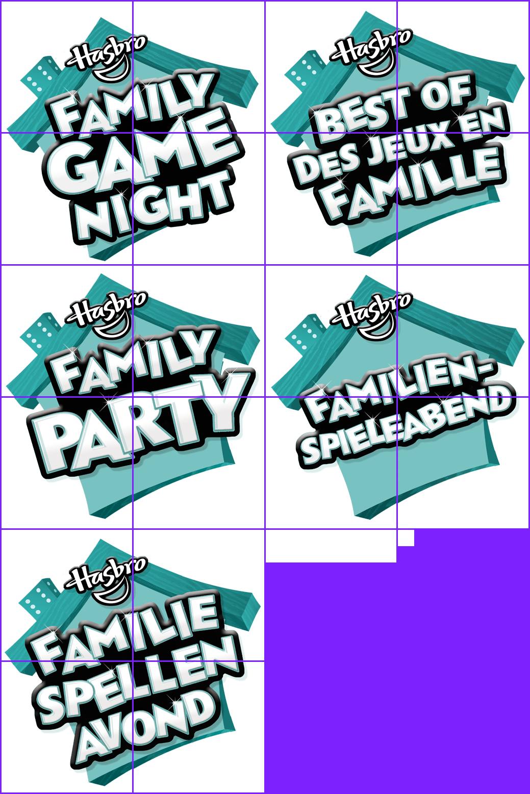 Hasbro Family Game Night - Title Screen