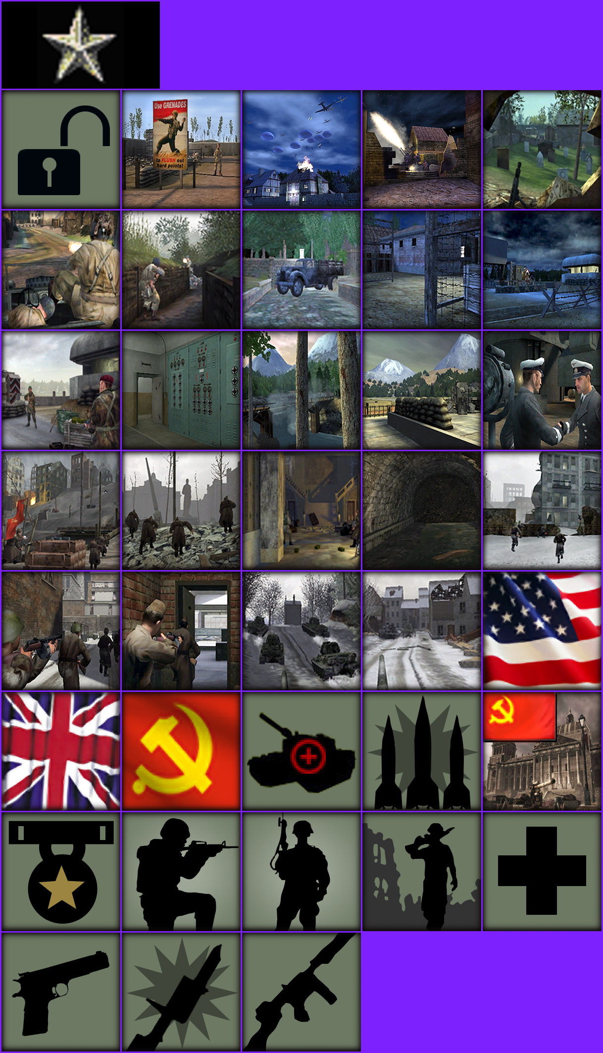 Call of Duty Classic - Trophy Banner & Icons