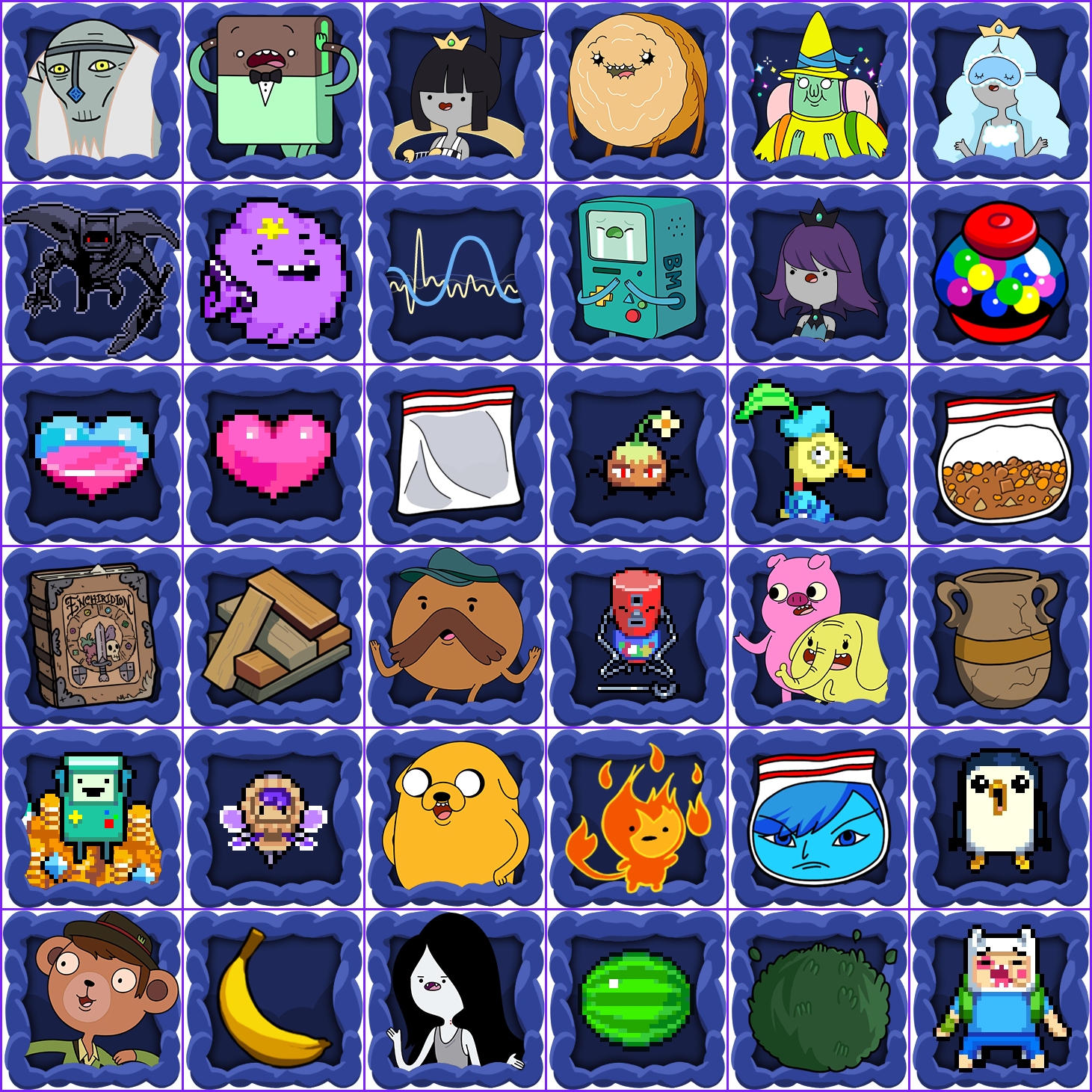 Adventure Time: The Secret of the Nameless Kingdom - Trophy Icons