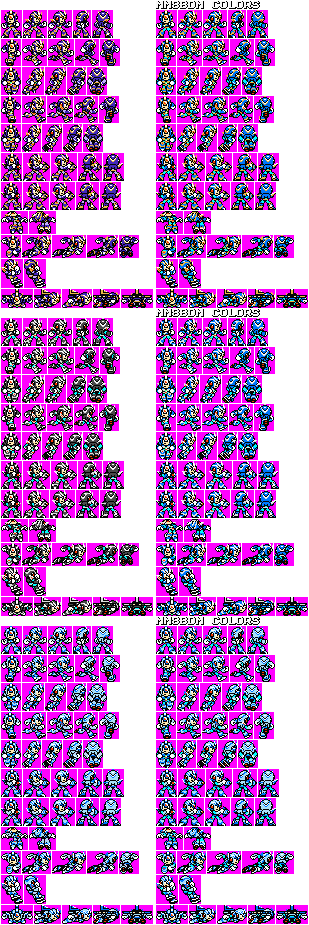 The Spriters Resource - Full Sheet View - Mega Man X Customs - X ...