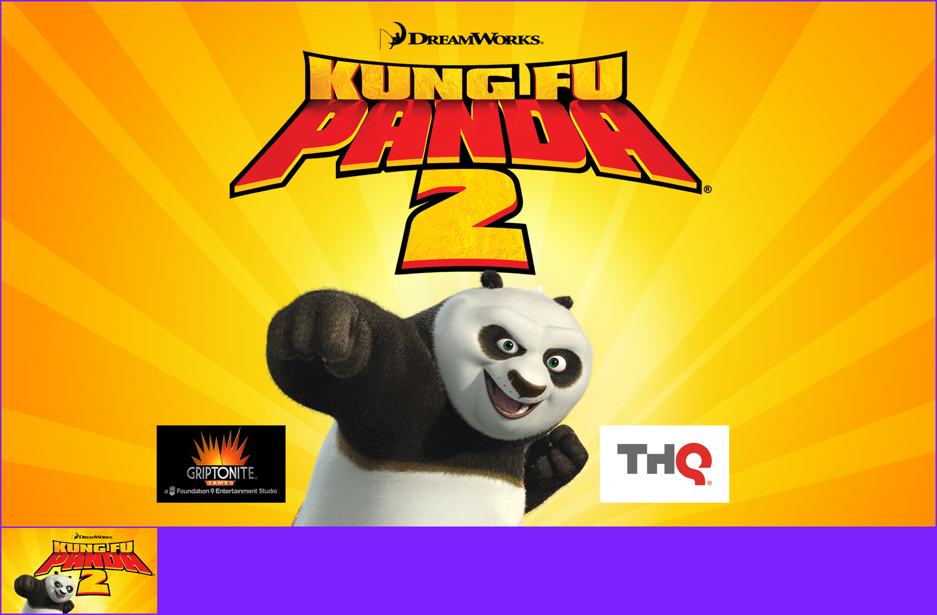 Kung Fu Panda 2 - Game Banner & Icon