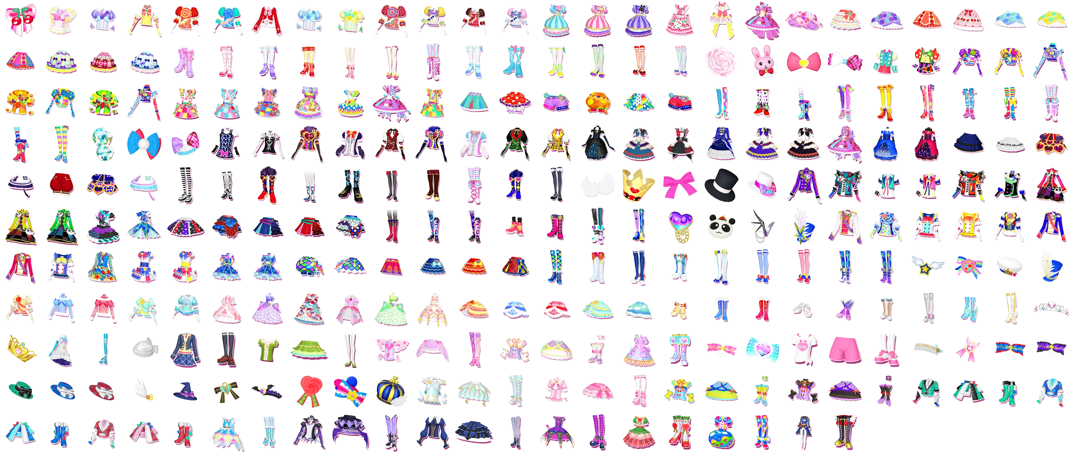 Clothing Thumbnails (Large)