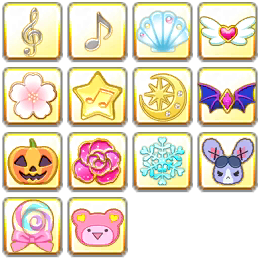 PriPara Aim! Idol ☆ Grand Prix No.1! (JPN) - Deco Icons