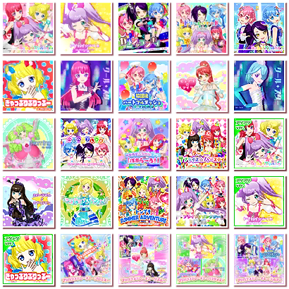 PriPara Aim! Idol ☆ Grand Prix No.1! (JPN) - Song Covers