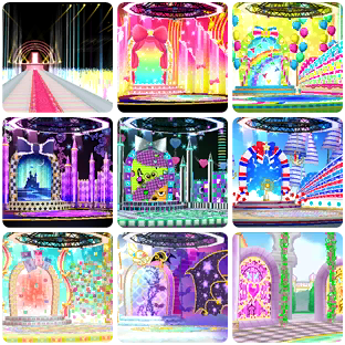 PriPara Aim! Idol ☆ Grand Prix No.1! (JPN) - Stages