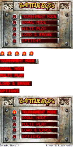 Main Menu