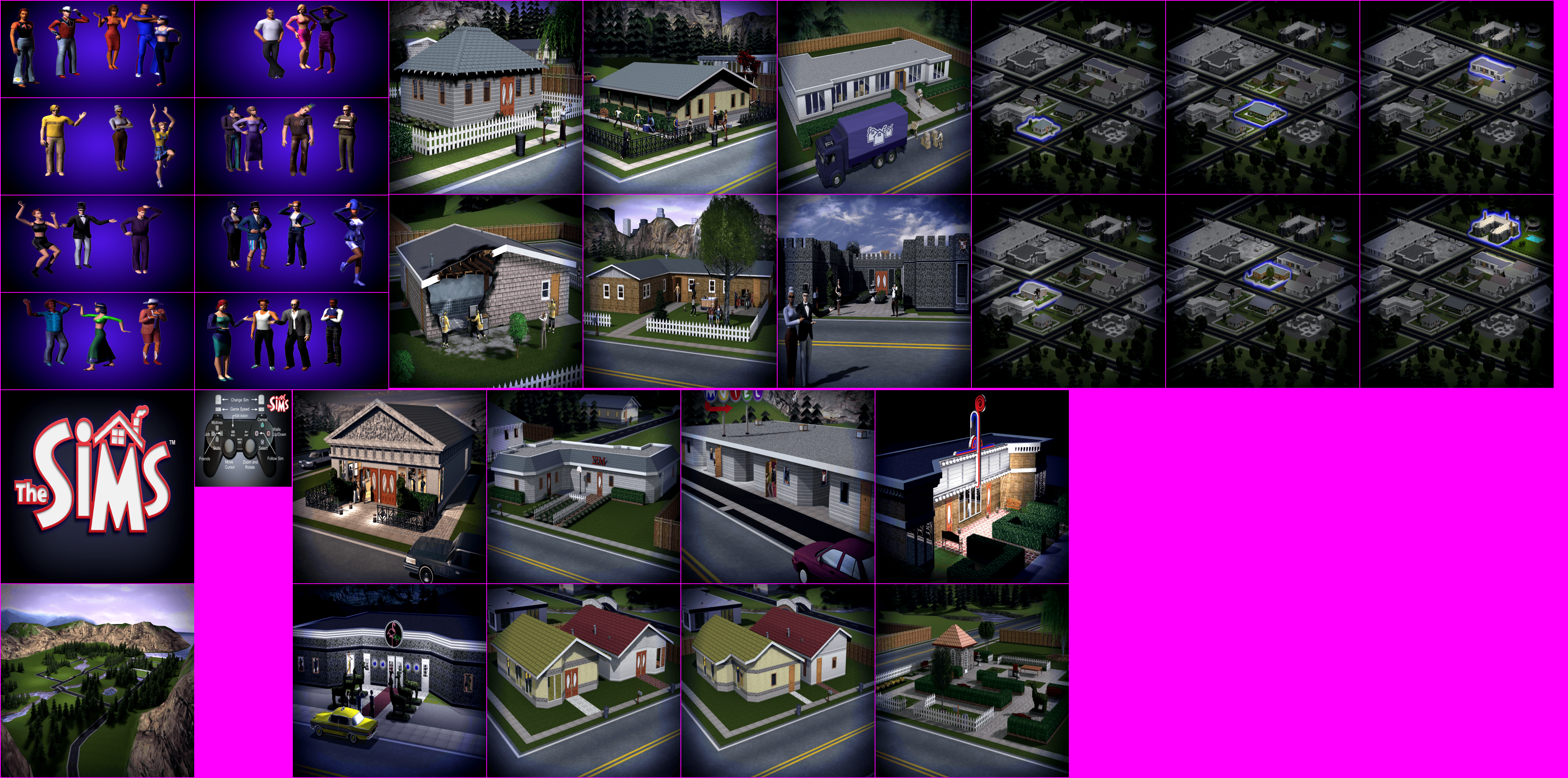 The Sims - Loading Screens