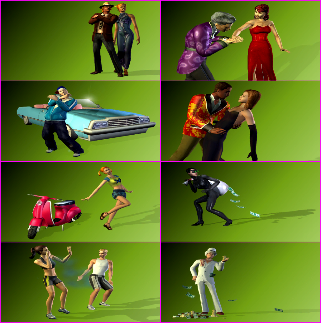 The Sims: Bustin' Out - Loading Screens