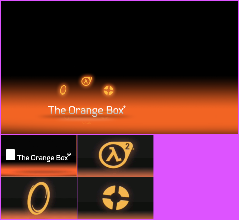 The Orange Box - Save Data Banner & Icons