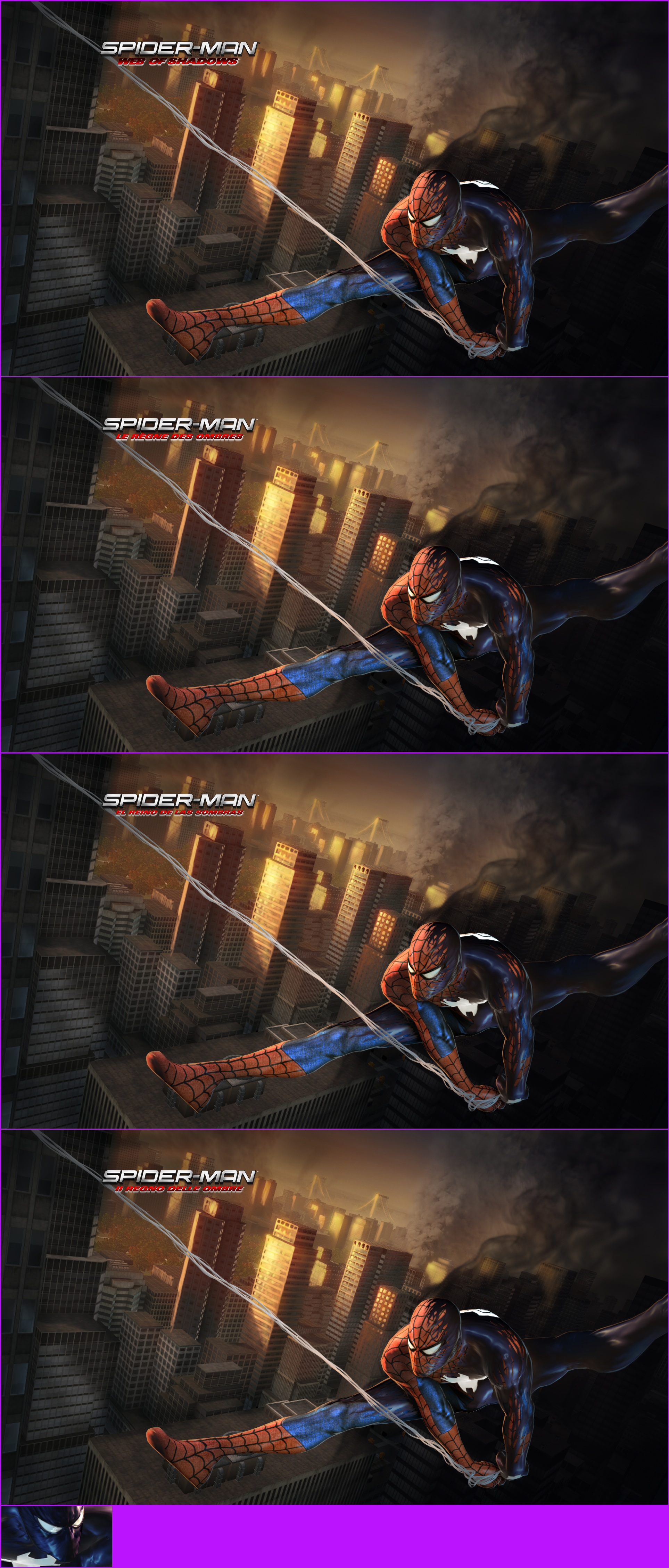 Spider-Man: Web of Shadows - Game Banner & Icon