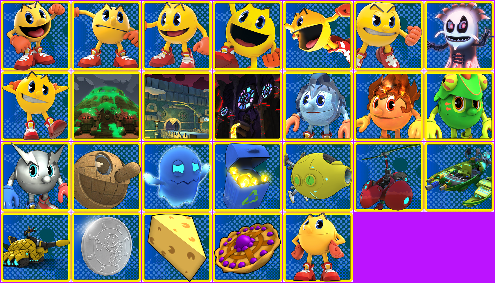 Pac-Man and the Ghostly Adventures - Trophy Icons