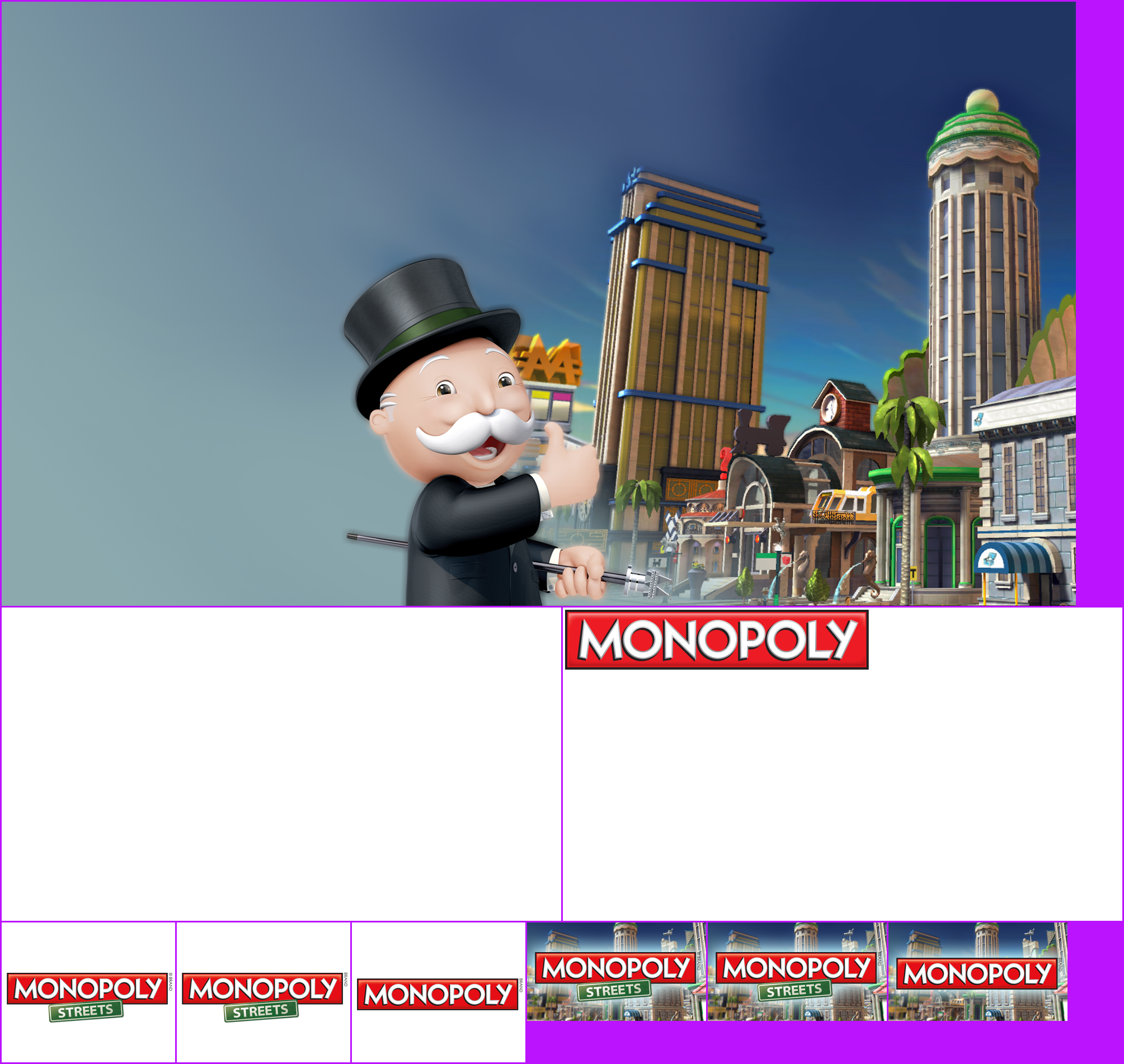 Monopoly Streets - Game Banner & Icon