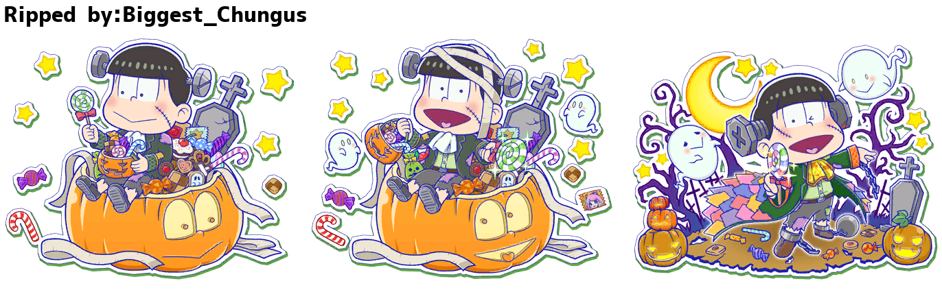 Motto! New Puzz Osomatsu-san: Shinpin Sotsugyou Keikaku - Choromatsu (Halloween: New Version)