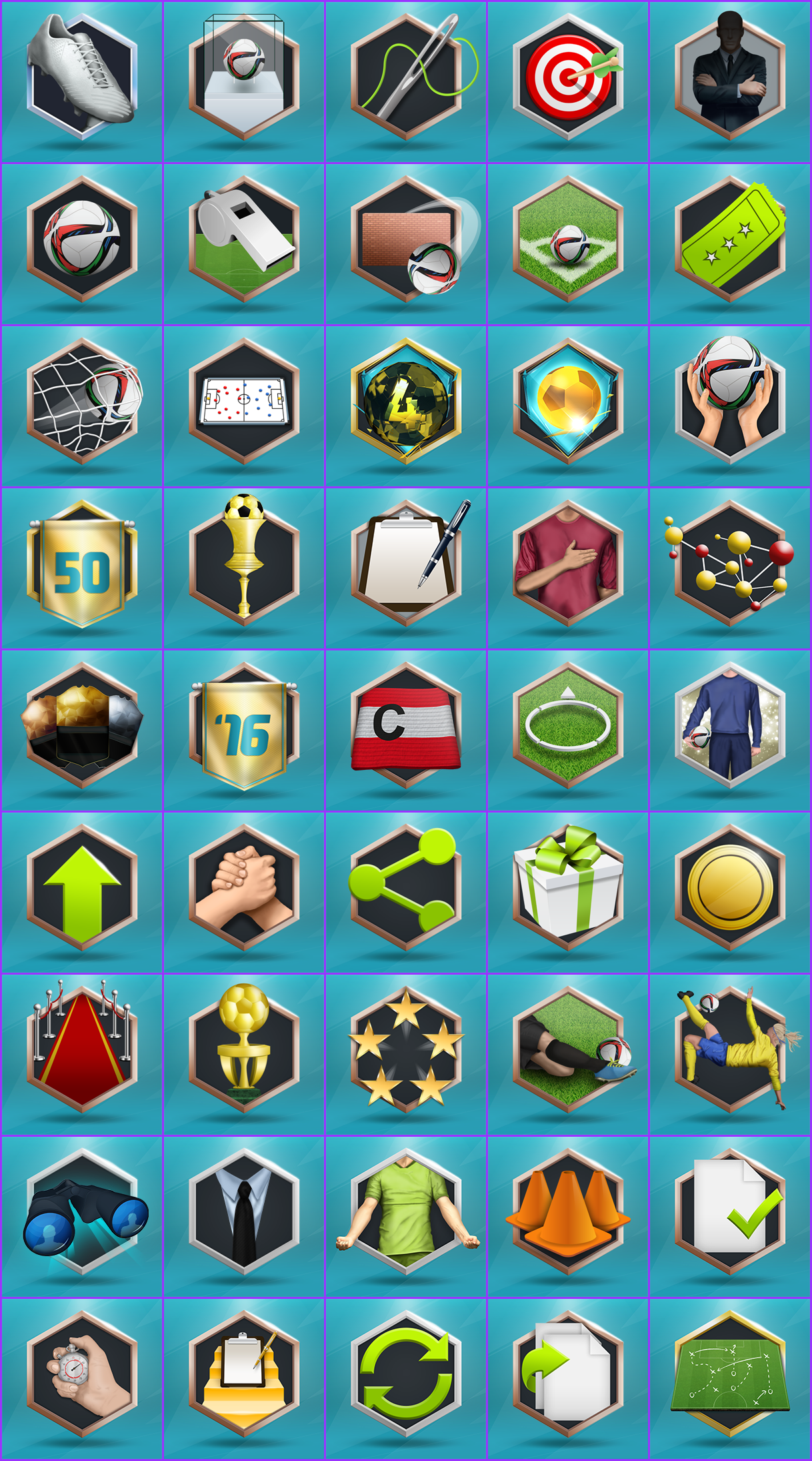 FIFA 16 - Trophy Icons