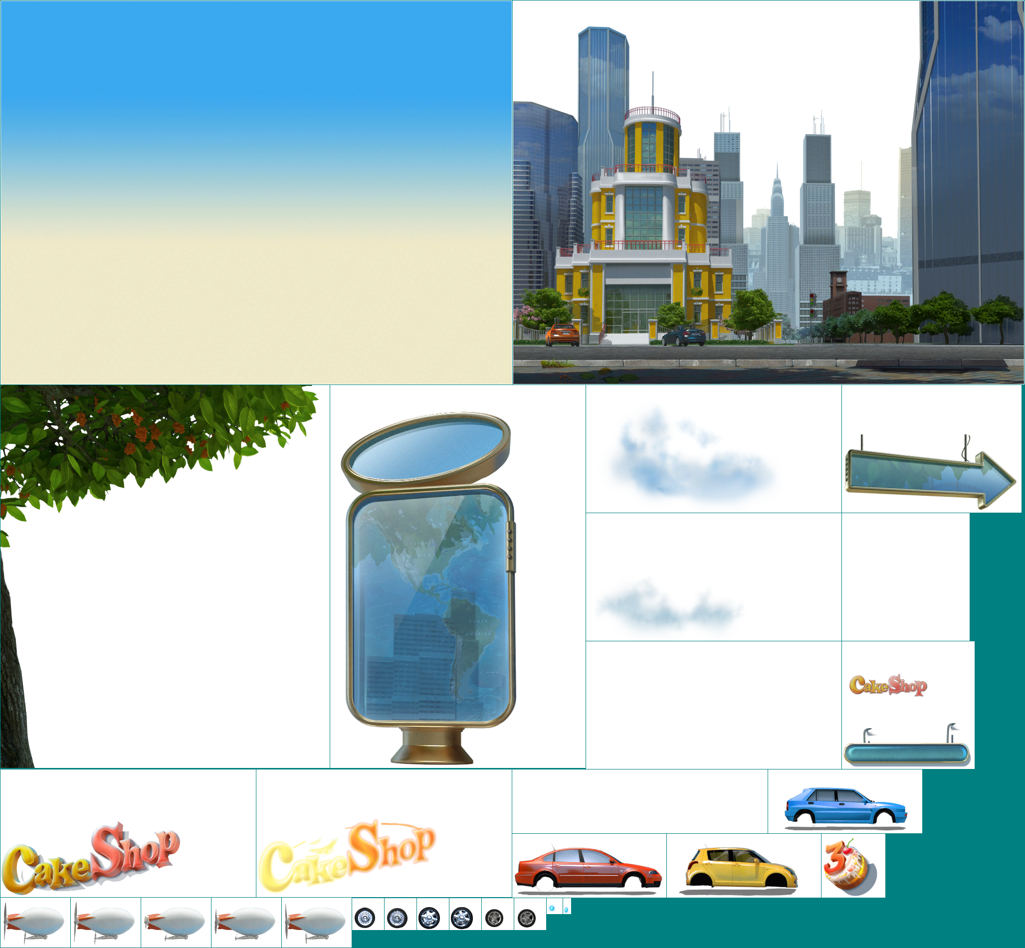 Cake Shop 3 - Main Menu